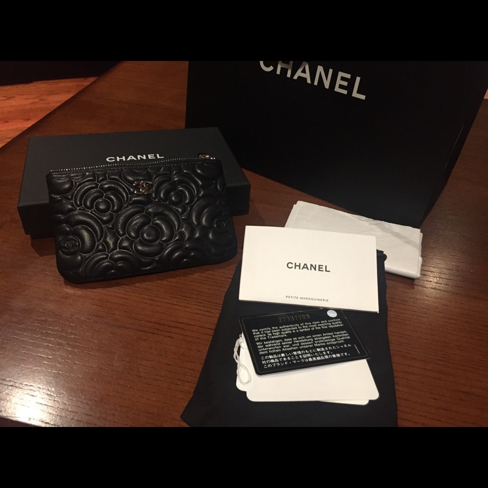 Chanel Camellia Mini O Case